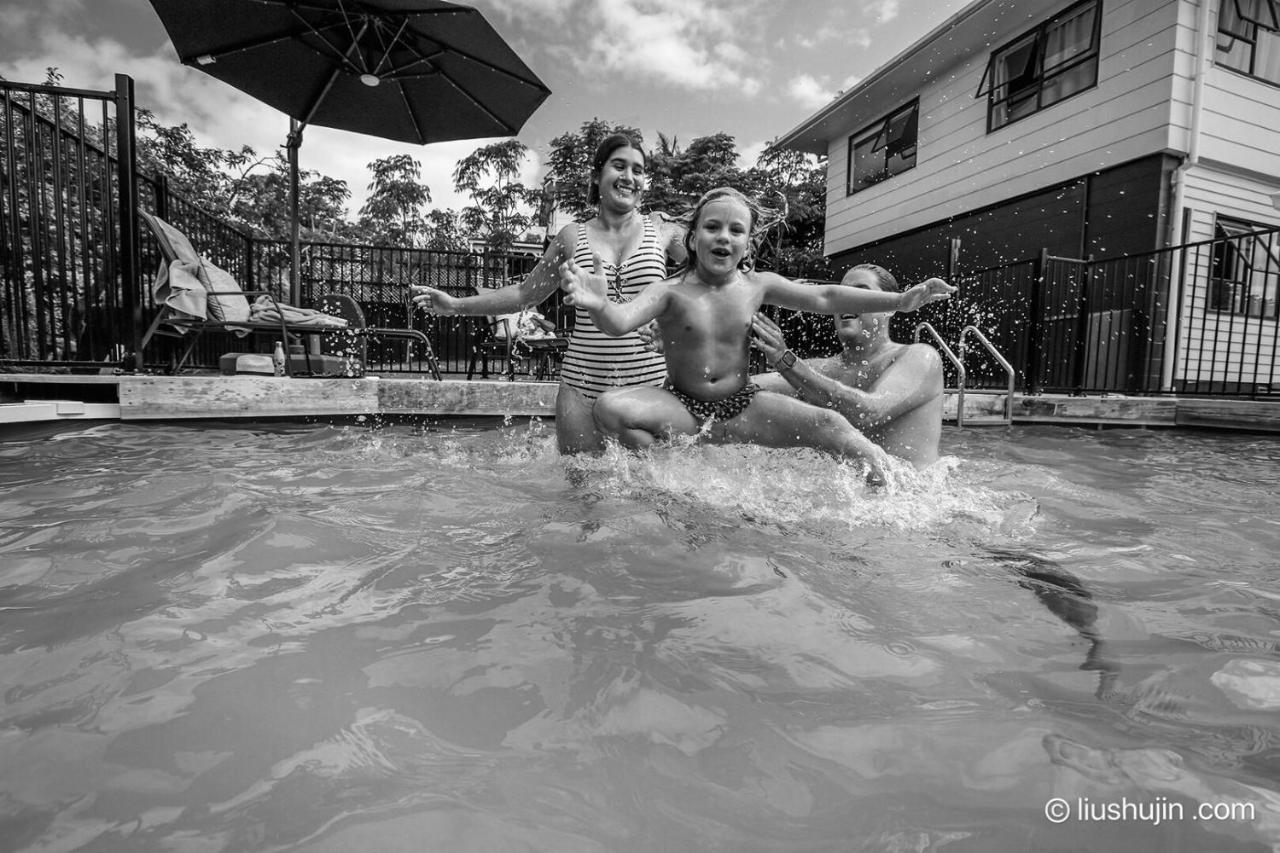 Swimming Pool Holiday Villa Auckland Exteriér fotografie